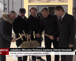 Ve Starém Městě začala stavba Cyrilometodějského centra