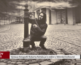 Výstava fotografií Roberta Rohála je k vidění v městské knihovně