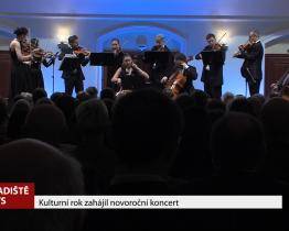 Kulturní rok zahájil v Hradišti novoroční koncert