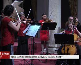 Novoroční koncert potěšil milovníky klasické hudby
