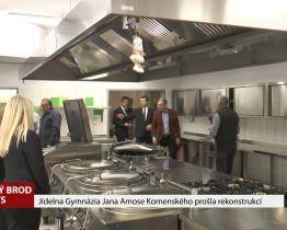 Jídelna Gymnázia Jana Amose Komenského prošla rekonstrukcí
