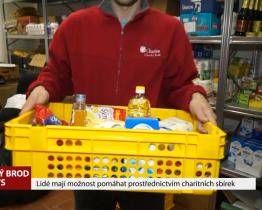 Lidé mají možnost pomáhat prostřednictvím charitních sbírek