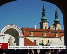 Kraj přispěje na památník připomínající návštěvu Jana Pavla II.