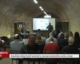 Jezuitský sklep hostil seminář o rozvoji cestovního ruchu v kraji 