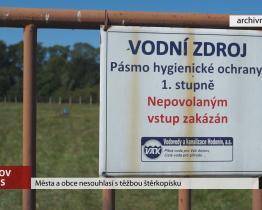 Města a obce nesouhlasí s těžbou štěrkopísku