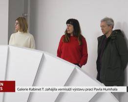 Galerie Kabinet T. zahájila vernisáží výstavu prací Pavla Humhala