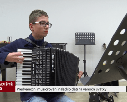 Předvánoční muzicírování naladilo děti na vánoční svátky