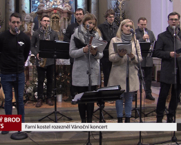 Farní kostel rozezněl Vánoční koncert