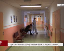 Krajští radní schválili opravy v nemocnicích za více než 8 milionů