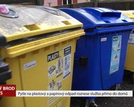 Pytle na papírový a plastový odpad roznese služba přímo do domů