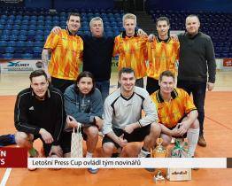 Letošní Press Cup ovládl tým novinářů