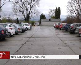 V hodonínské nemocnici přibyla nová parkovací místa