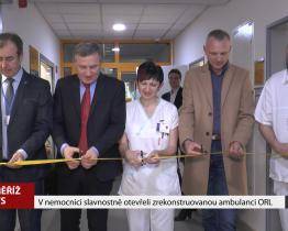 V nemocnici slavnostně otevřeli zrekonstruovanou ambulanci ORL