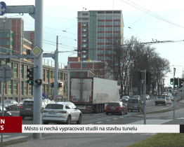 Město si nechá vypracovat studii na stavbu tunelu