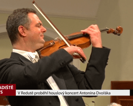 V Redutě proběhl houslový koncert Antonína Dvořáka