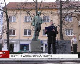Oslavy 170. výročí narození T. G. Masaryka