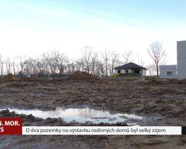 O dva pozemky byl velký zájem