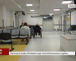 Záchranná služba Zlínského kraje má kvůli koronaviru na pilno