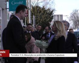 Památce T. G. Masaryka se poklonila i Zuzana Čaputová
