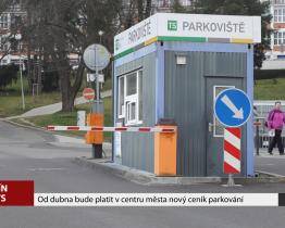 Od dubna bude platit v centu města nový ceník parkování