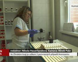 Ve Zlínském kraji je celkem 5 potvrzených případů koronaviru