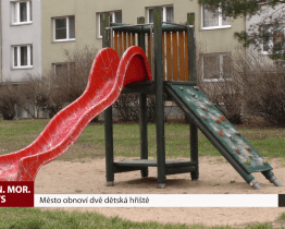 Město obnoví dvě dětská hřiště