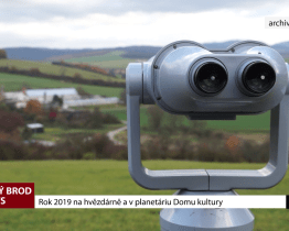 Rok 2019 na hvězdárně a v planetáriu Domu kultury