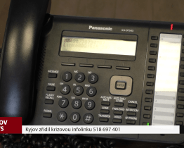 Kyjov zřídil krizovou infolinku na čísle 518 697 401