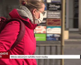 Město občanům nařídilo nosit roušky