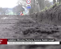 Začala rekonstrukce důležité silnice
