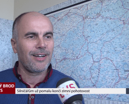 Silničářům už pomalu končí zimní pohotovost