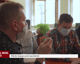 Město bojuje proti pandemii