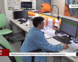 Krajská nemocnice začala testovat vzorky na koronavirus