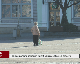 Radnice pomáhá seniorům zajistit nákupy potravin a drogerie