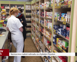 Nemocnice nabízí náhradu za chybějící Paralen