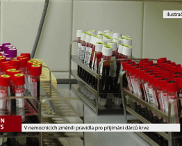 V nemocnicích změnili pravidla pro přijímání dárců krve