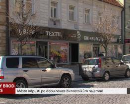 Město odpustí po dobu nouze živnostníkům nájemné