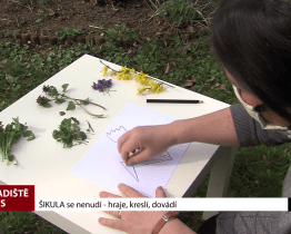 ŠIKULA se nenudí - hraje, kreslí, dovádí
