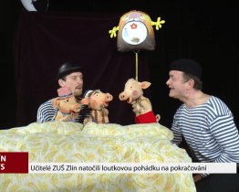 Učitelé ZUŠ Zlín natočili loutkovou pohádku na pokračování