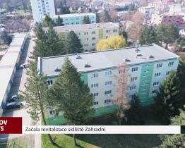 Začala revitalizace sídliště Zahradní