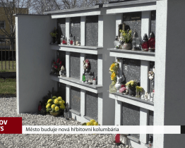 Město buduje nová hřbitovní kolumbária