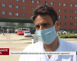 Uherskohradišťská nemocnice se vrací k plánovaným operacím
