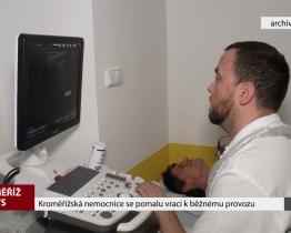 Kroměřížská nemocnice se pomalu vrací k běžnému provozu