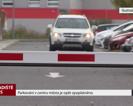 Parkování v centru města je opět zpoplatněno