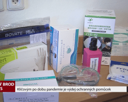 Klíčovým je po dobu pandemie výdej ochranných pomůcek