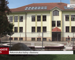 Rekonstrukce kašny v Bastionu