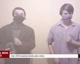 Žáci ZUŠ natáčejí úkoly jako videa