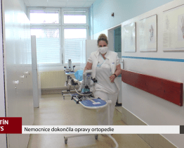Nemocnice dokončila opravy ortopedie