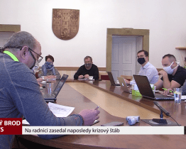 Na radnici naposledy zasedal krizový štáb
