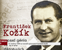16. května se narodil spisovatel František Kožík